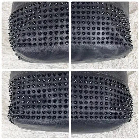 Christian Louboutin Black Tote with Gold Accents - Picture 15 of 16